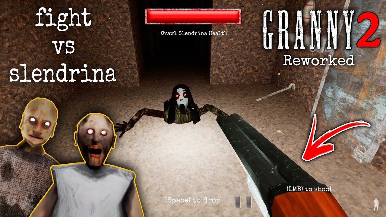 Granny 2 Reworked – The Door Is Locked… Defeat Slendrina to Escape! | New Update