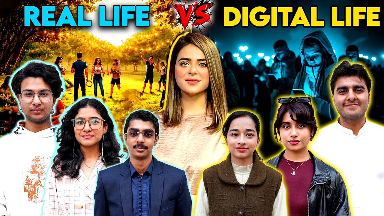 Real Life vs Digital Life | With Fiza Riaz | Gen Z Speaks