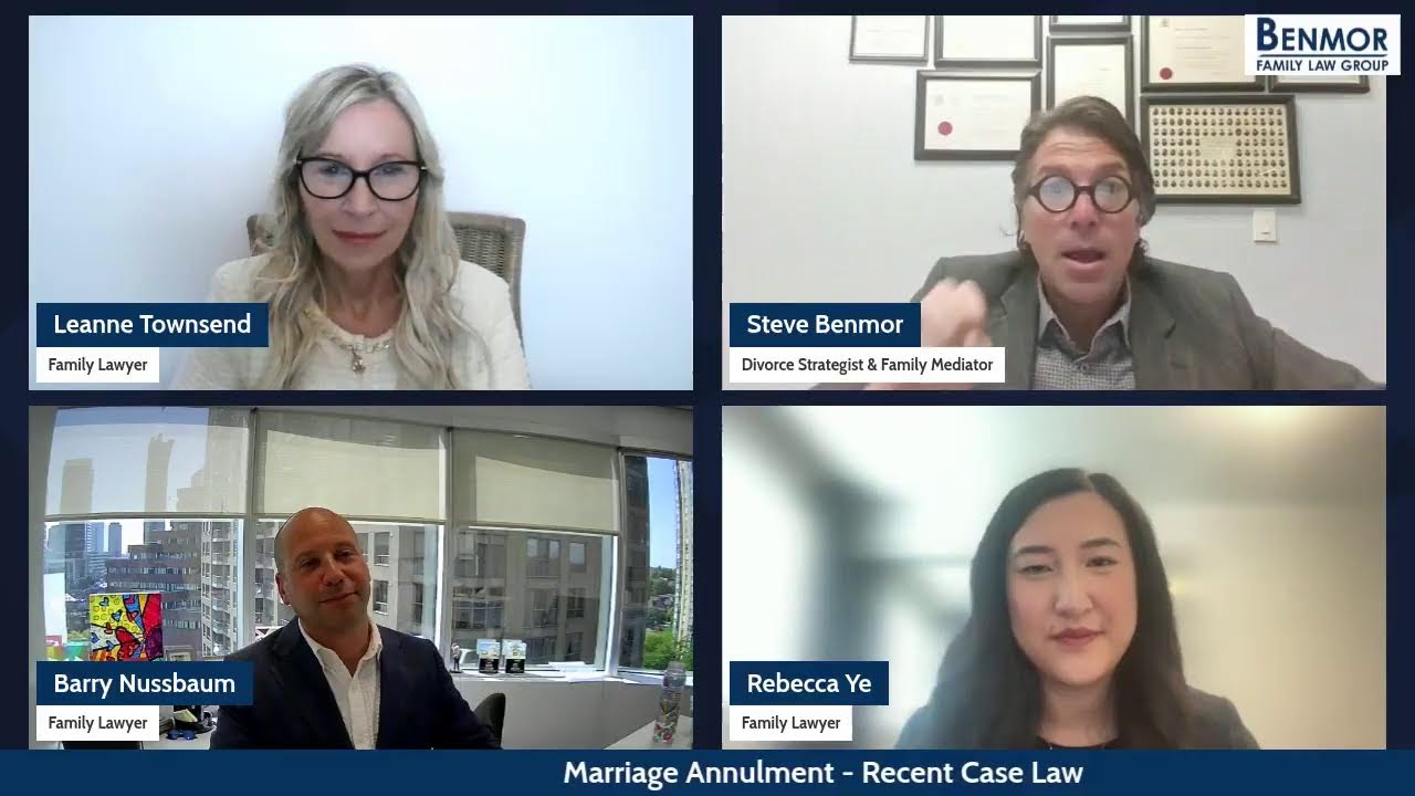 Marriage Annulment - Recent Case Law