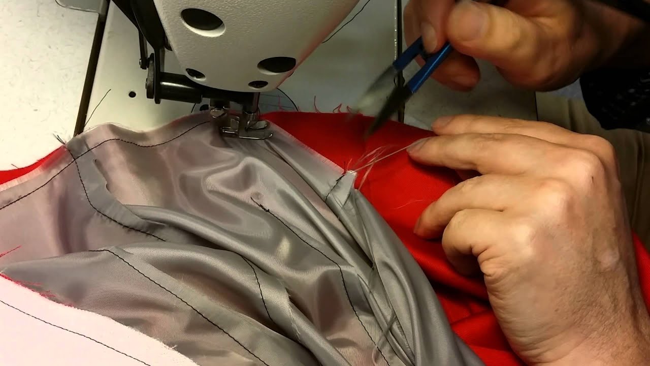 Изготовление пиджака, часть 23: Подол пиджака