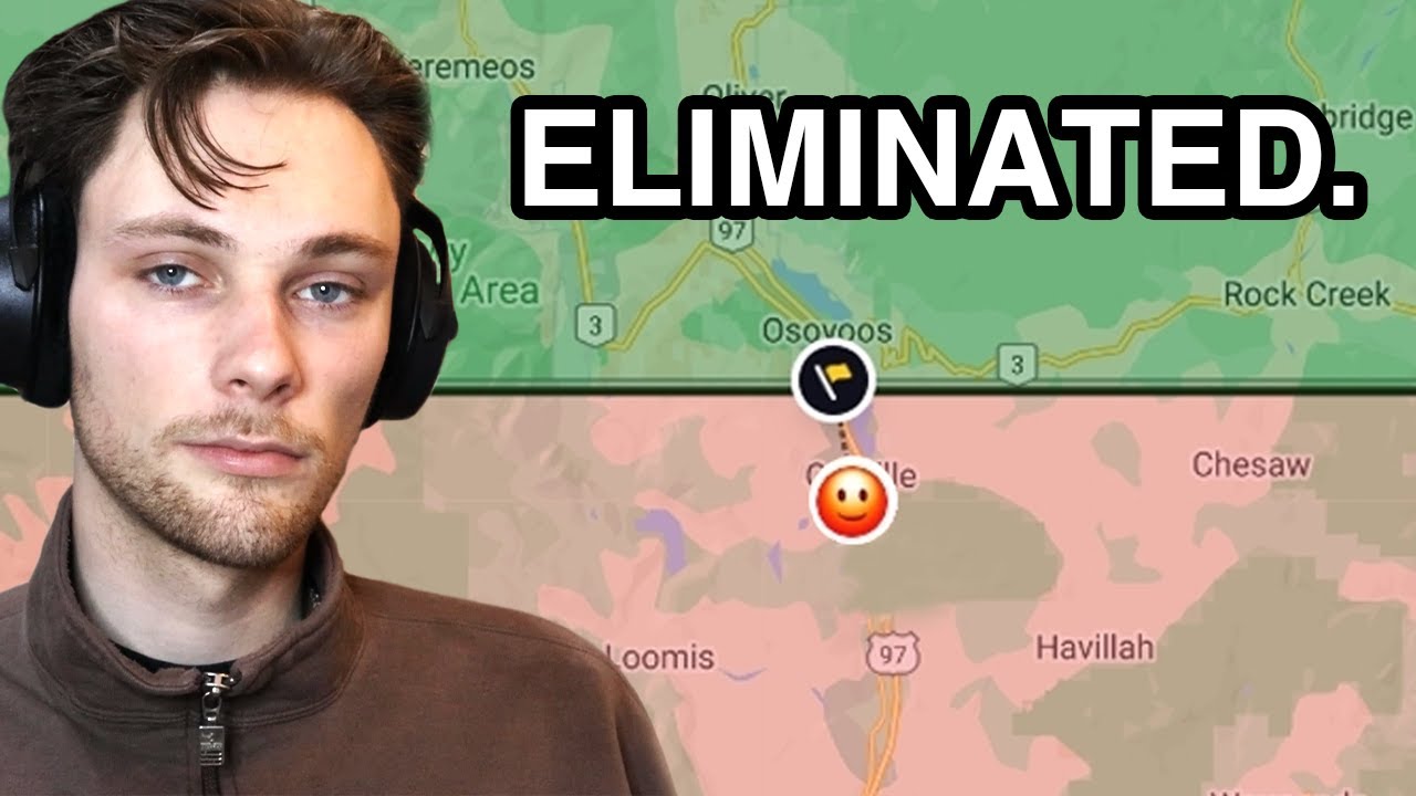 if you guess the country wrong youre eliminated - pro geoguessr tournament