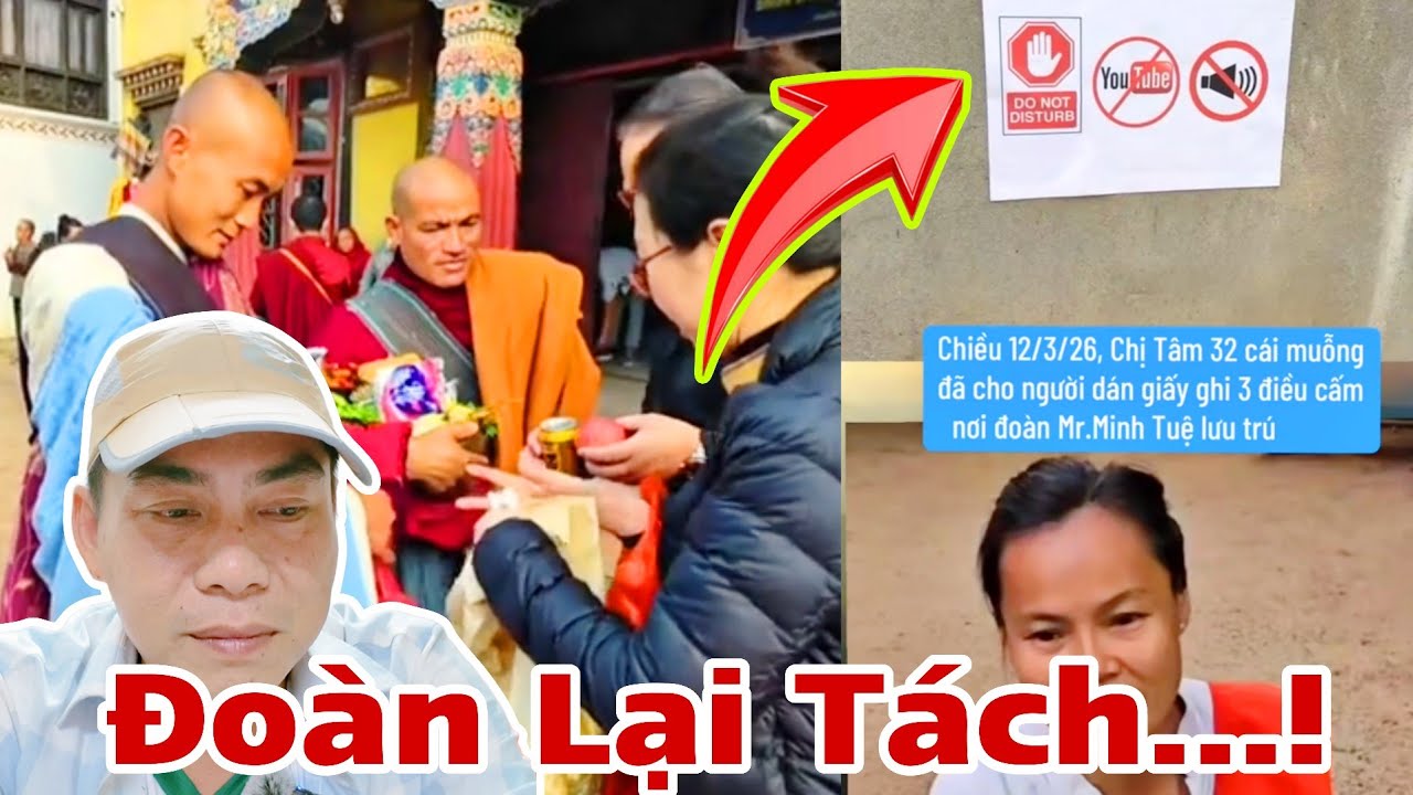 Đoàn Sẽ Tách Lần Thứ....? TMT Rất Ngại Làm Phiền Cảnh Sát... 3 sư nhỏ sẽ tu lại từ đầu