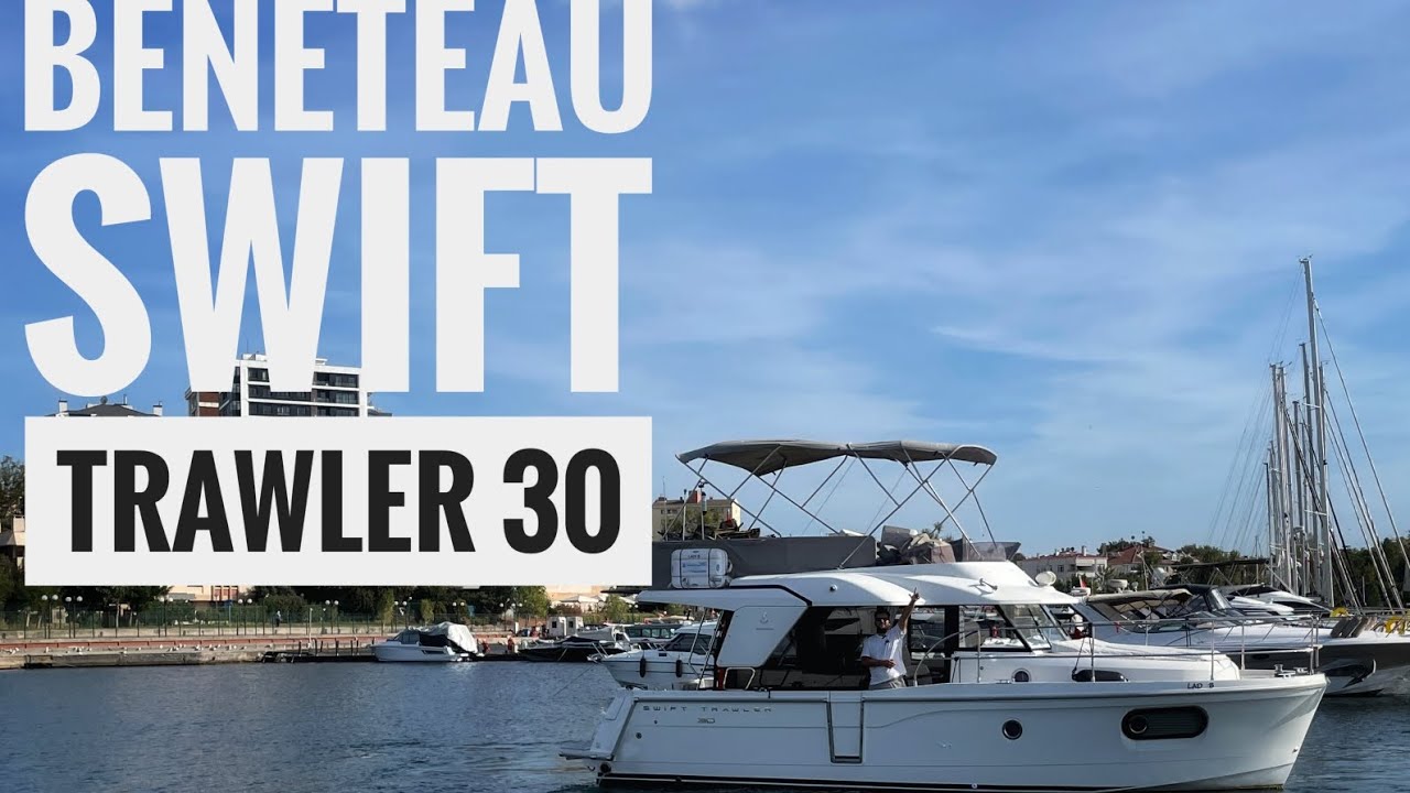 Beneteau Swift Trawler 30 Yok böyle bir kullanim alanı #motoryacht #motoryat #beneteau #trawler #mis