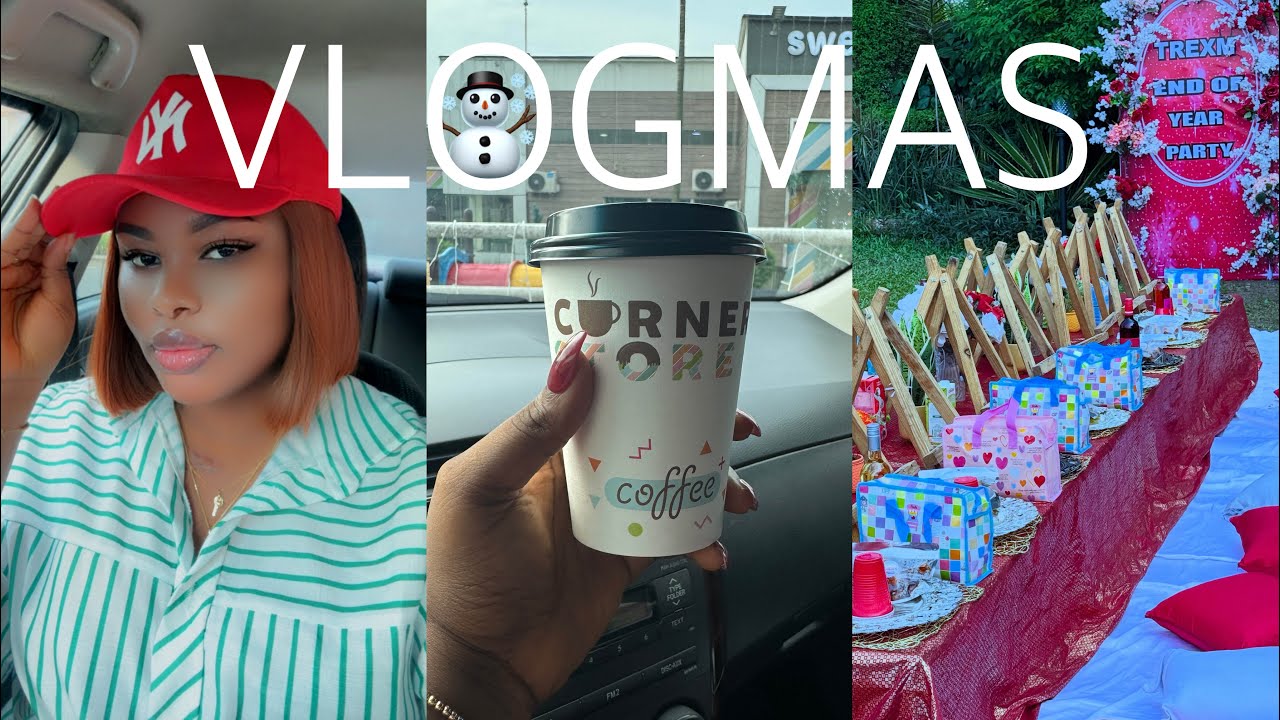 VLOGMAS | Soft Life, Office Party & Christmas Errands 🎄