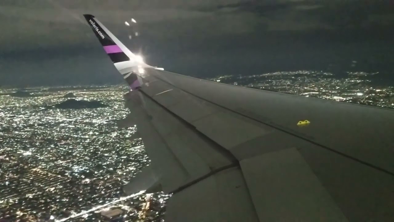 Volaris A320. Despegue del Aeropuerto Internacional de la Ciudad de México.