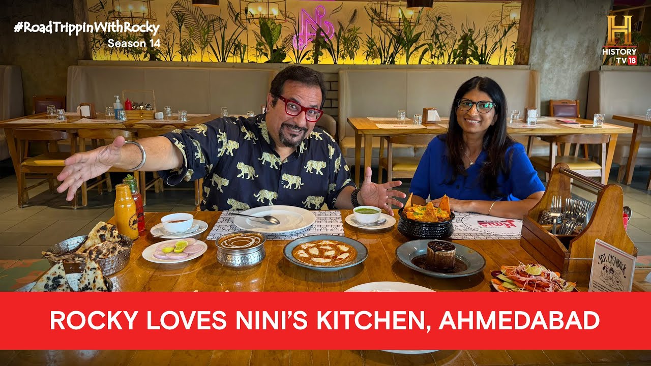 Rocky Falls In Love With Veg Food at Nini’s Kitchen | #RoadTrippinWithRocky S14 | D03V01