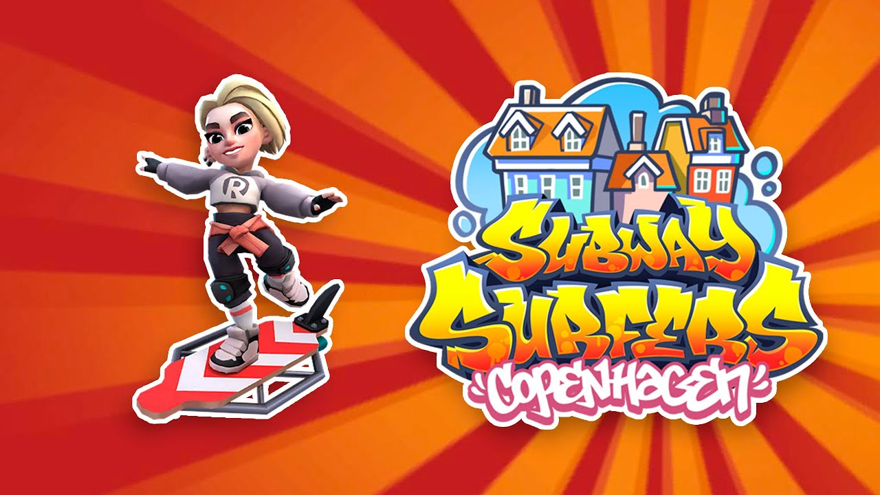 FLOOR IS LAVA CHALLENGE SUBWAY SURFERS COPENHAGEN 2023