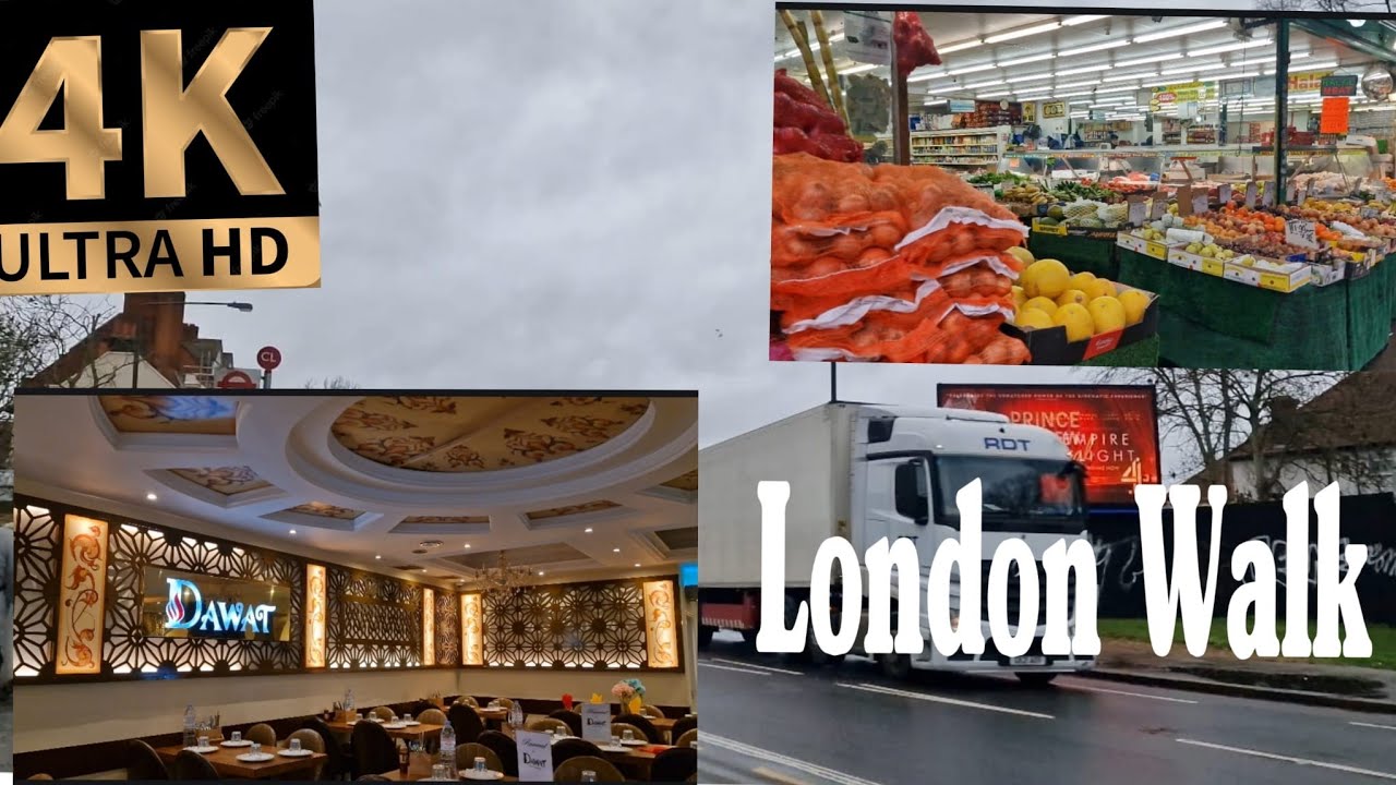 London Walk Norbury and Explore Dawat Restaurant And Asian Shop