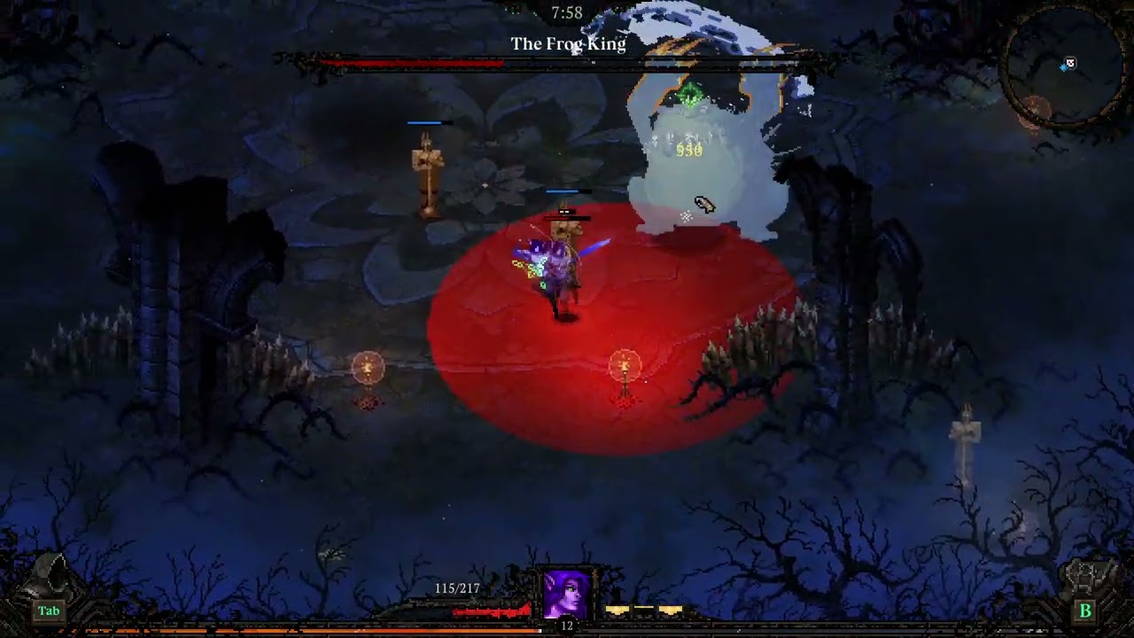 Death Must Die Lorien Darkmoor attempt