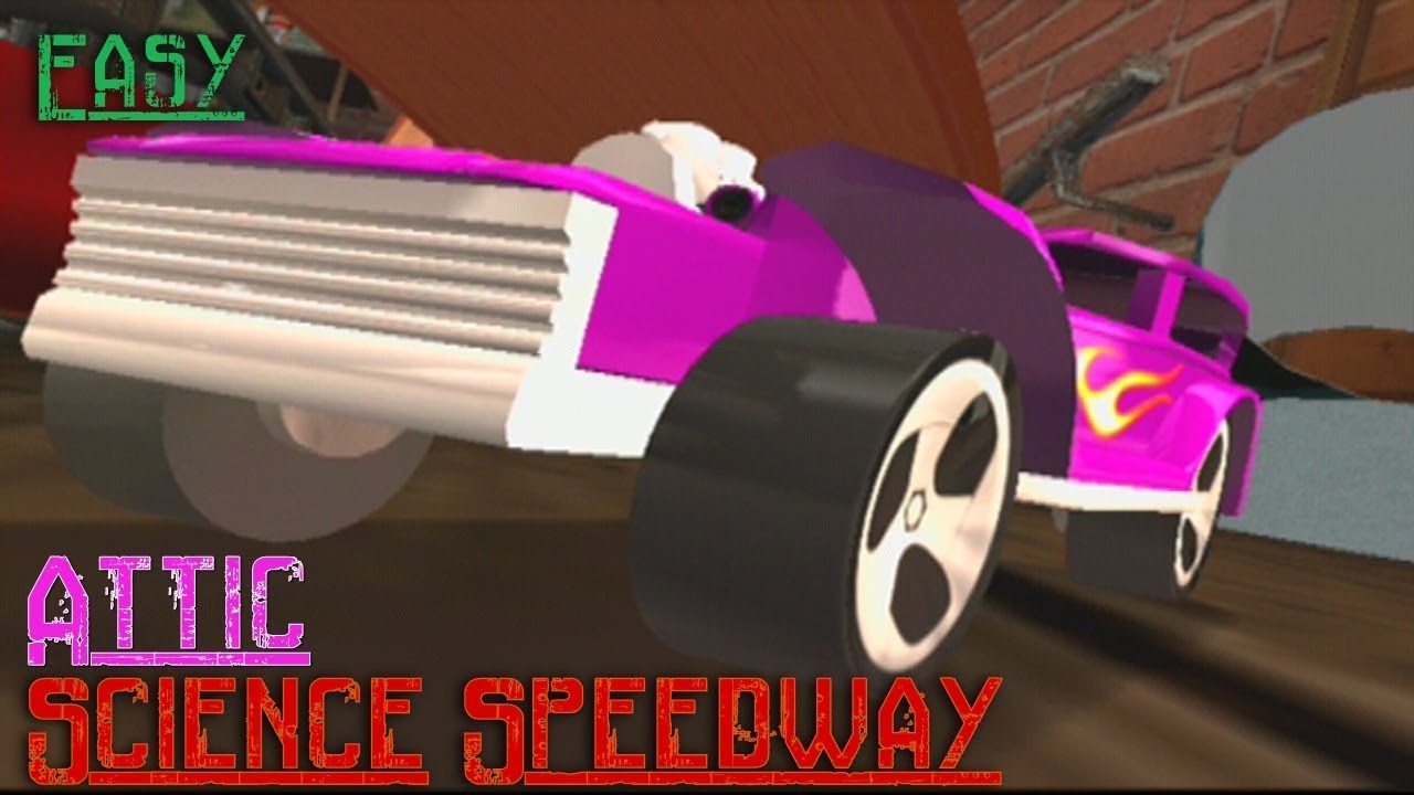Hot Wheels: Beat That! Attic: Quickrace: Science Speedway (Easy)