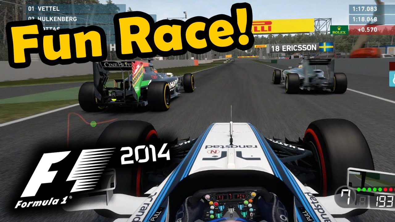 F1 2014 Gameplay Germany 50% Race - Williams Valtteri Bottas