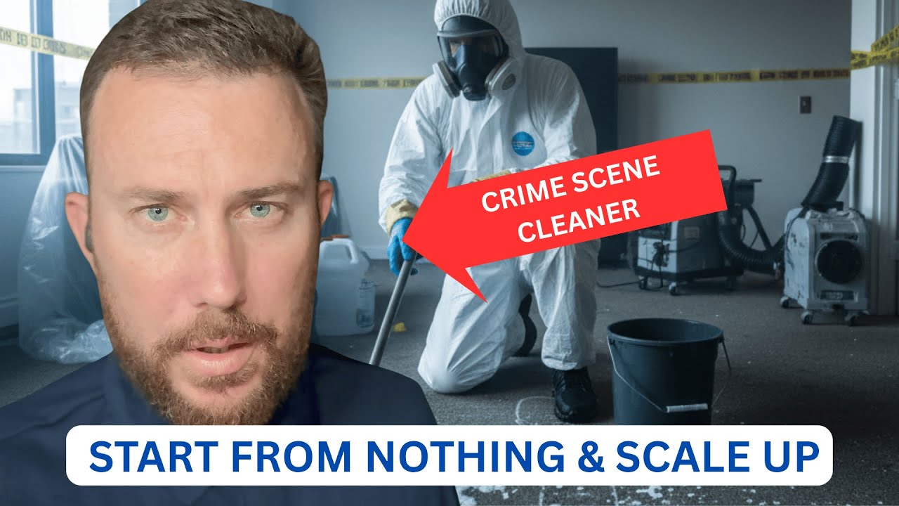 How to START and Scale a CRIME SCENE CLEANING Business (Nobody Is Teaching This)
