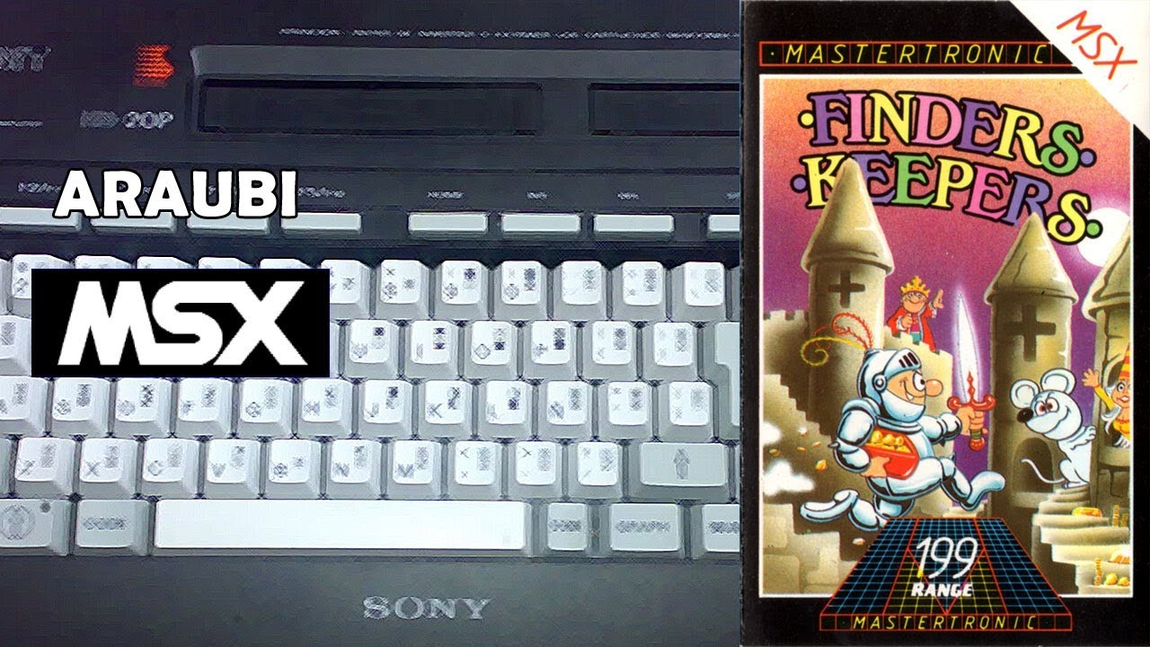 Finders Keepers (Mastertronic, 1986) MSX [209] Walkthrough Comentado