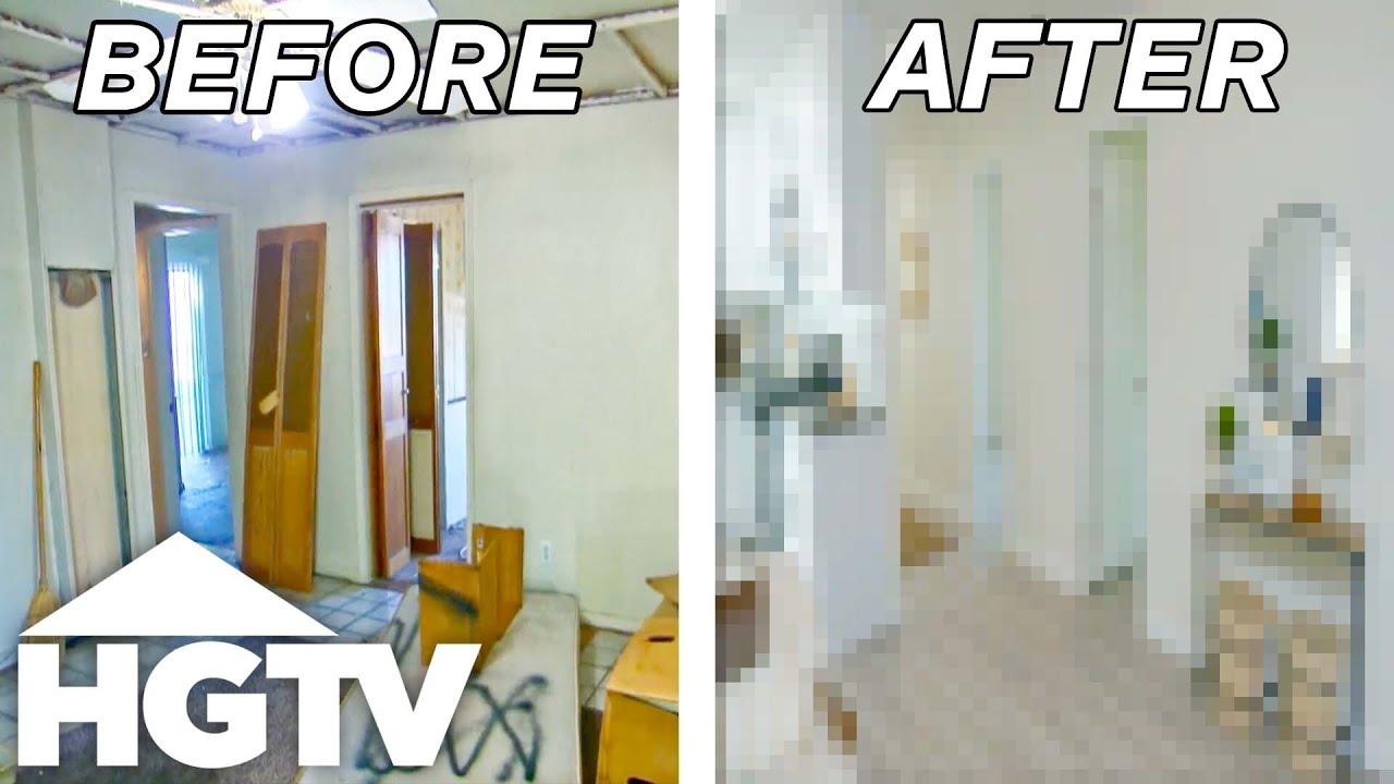 How to Maximize Your Space In A Small House Remodel | Flipping 101 | HGTV