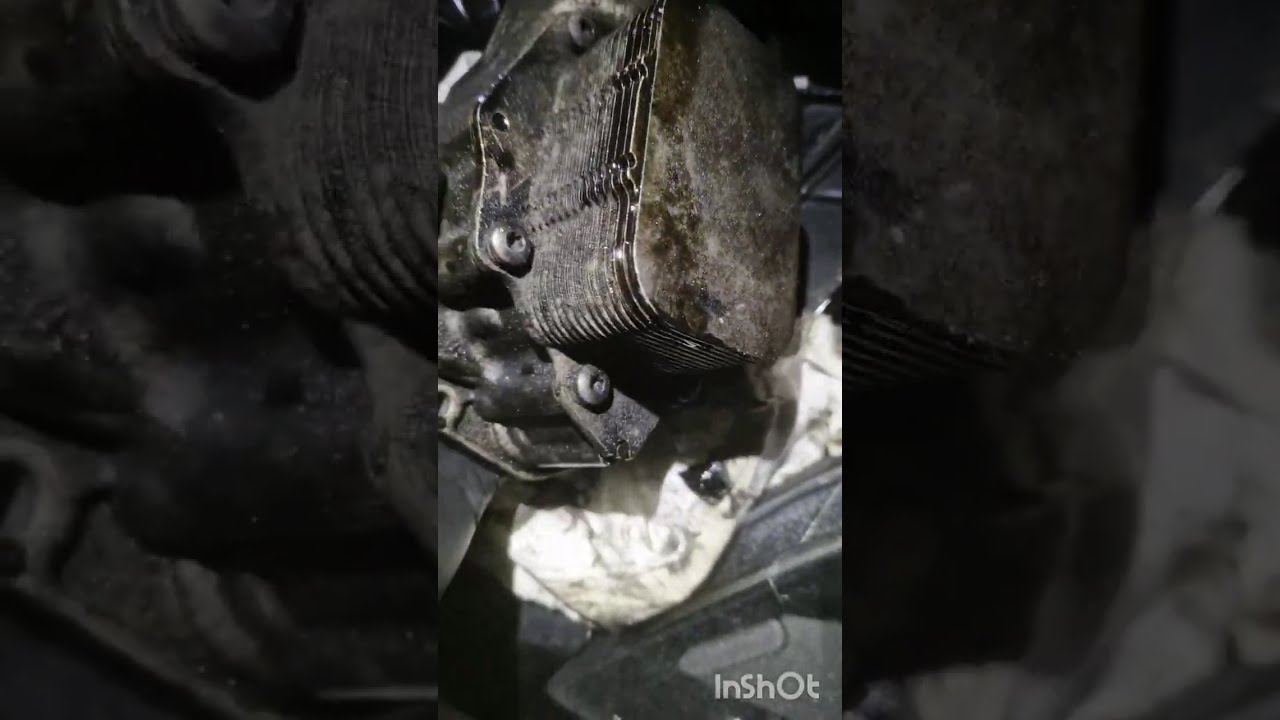 Wyciek oleju 1.6 HDI/Tdci Wymiana pękniętej chłodniczki oraz uszczelek podstawy filtra . Cooler repl