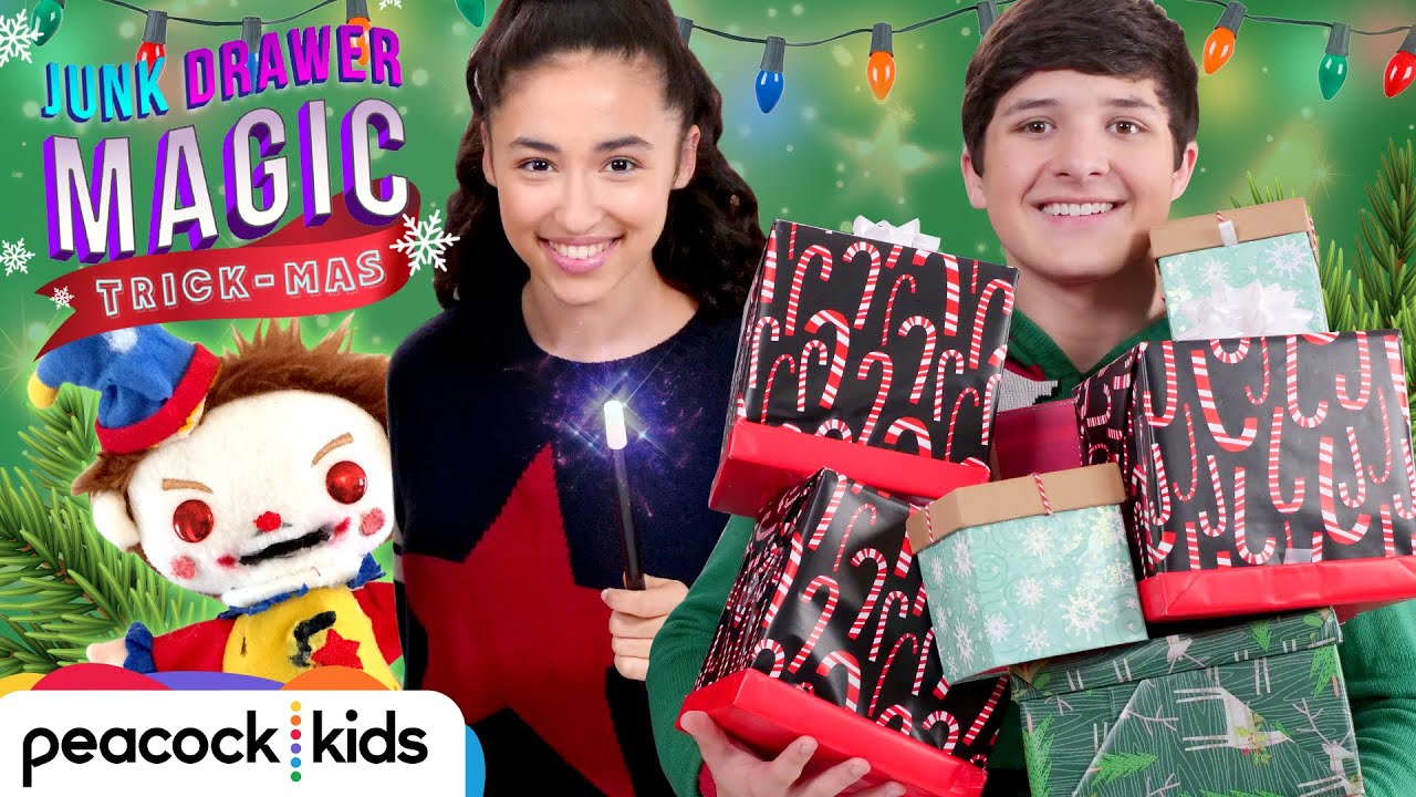 Akira and Walker Save Christmas… Again! | JUNK DRAWER MAGIC TRICKMAS