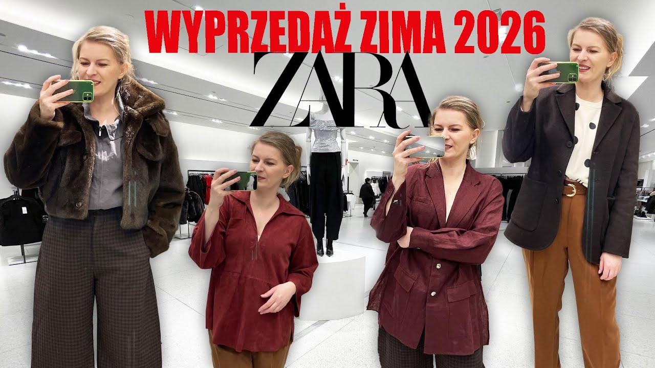 CZEKAŁ SPECJALNIE NA MNIE! 🥰 TEGO FILMU MIAŁO NIE BYĆ... WYPRZEDAŻ ZARA MIERZYMY ZIMA 2026 CZ.4
