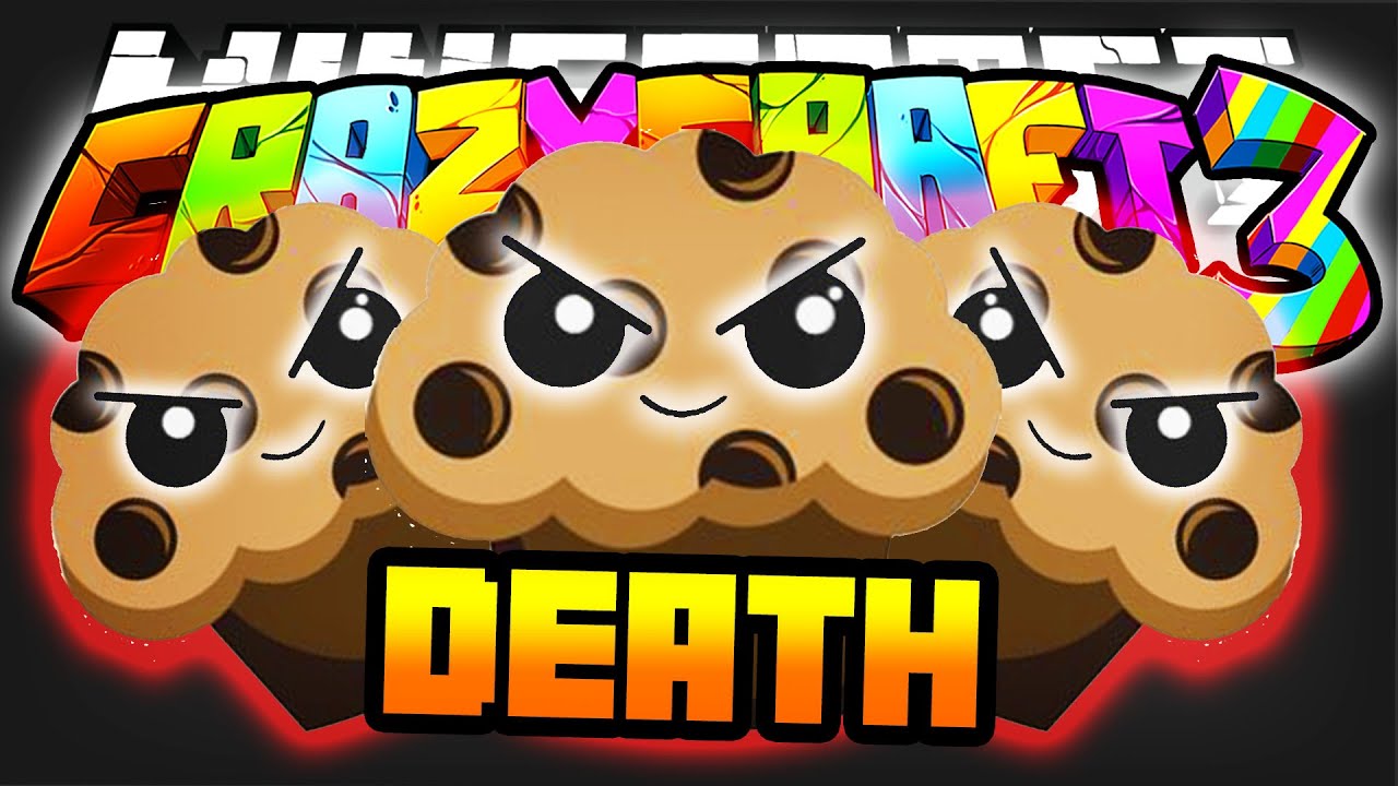 Minecraft Crazy Craft 3.0: DEATH CUPCAKES??? (More Food Mod)! #38