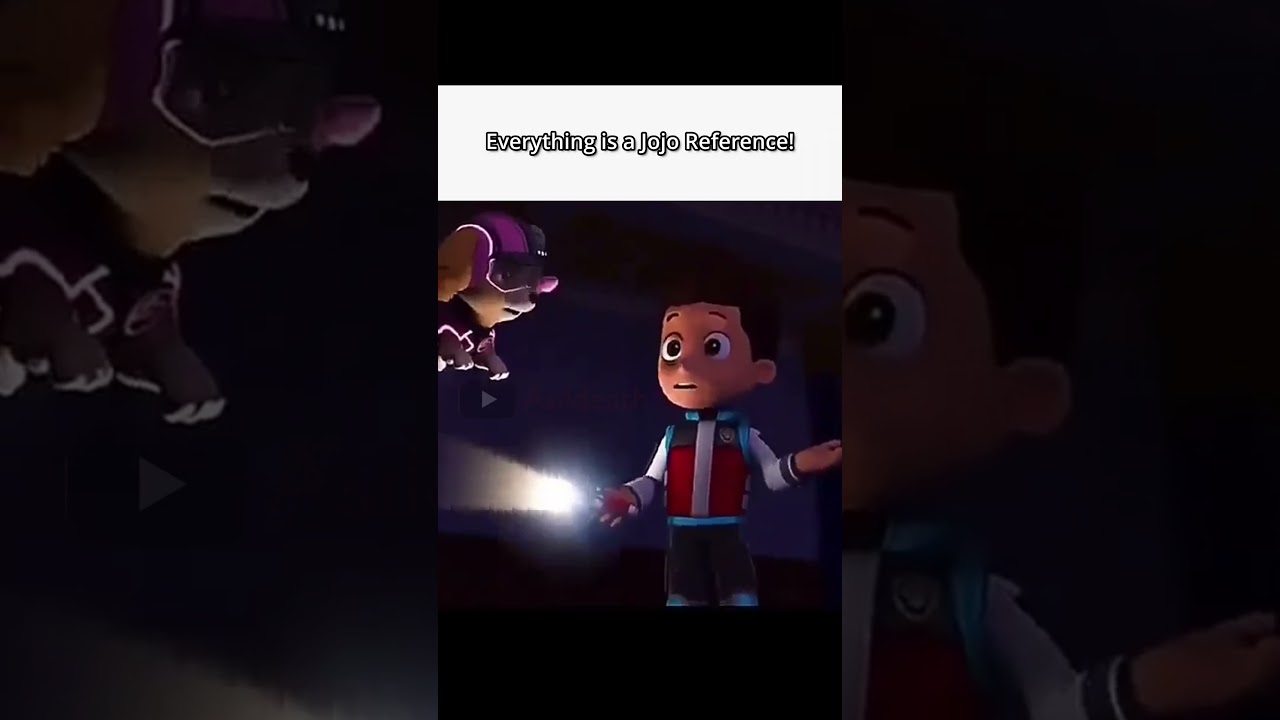 Eveything is a Jojo Reference!!! #jojo #jojosbizarreadventure #jojopose #pose #funny #pawpatrol #fyp