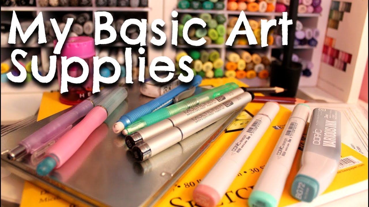MY BASIC ART SUPPLIES