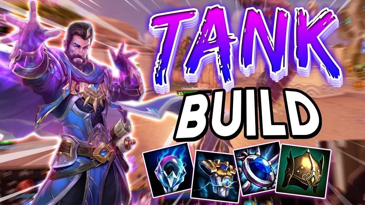 Smite: Merlin Tank Build - Merlin Is So BROKEN!