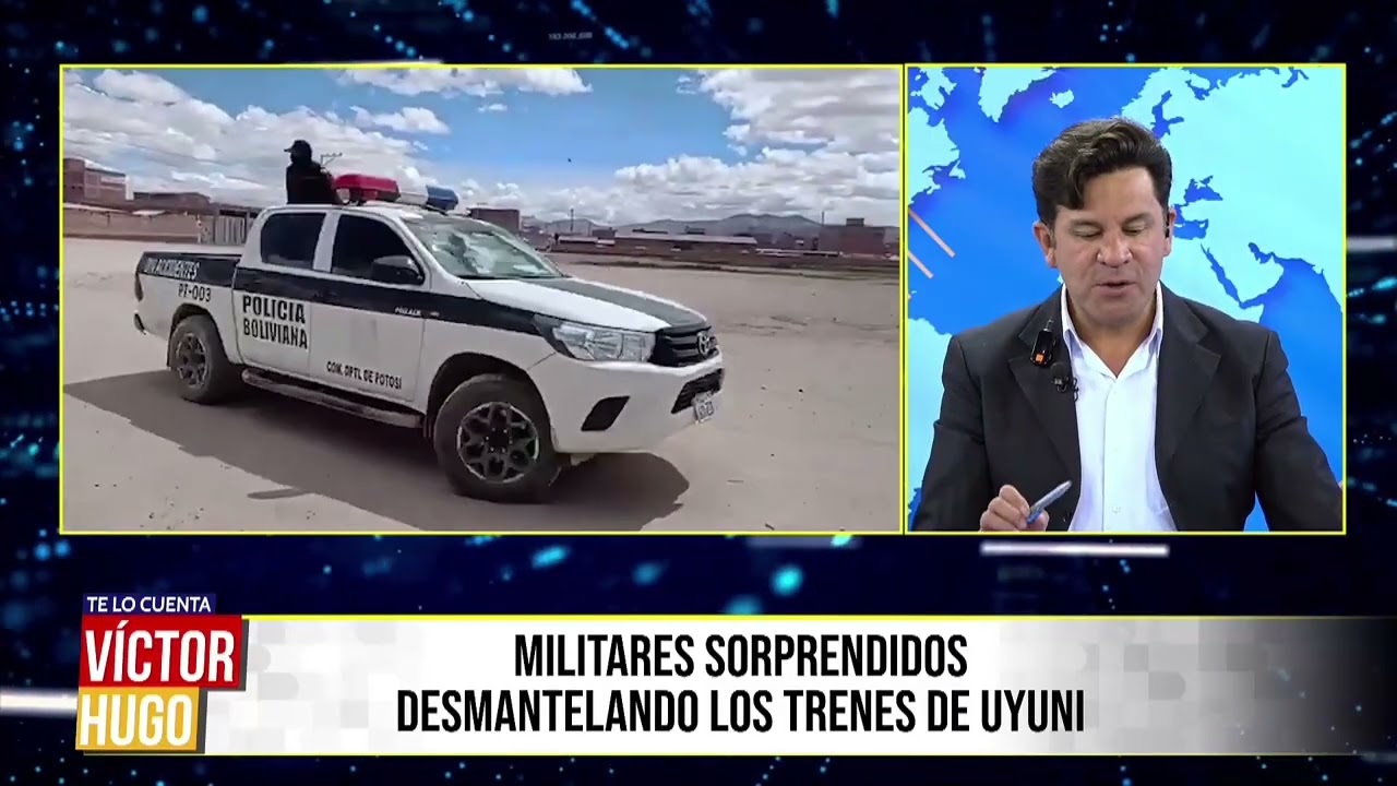 MILITARES SAQUEAN CEMENTERIO DE TRENES Y LA JUSTICIA LOS LIBERA