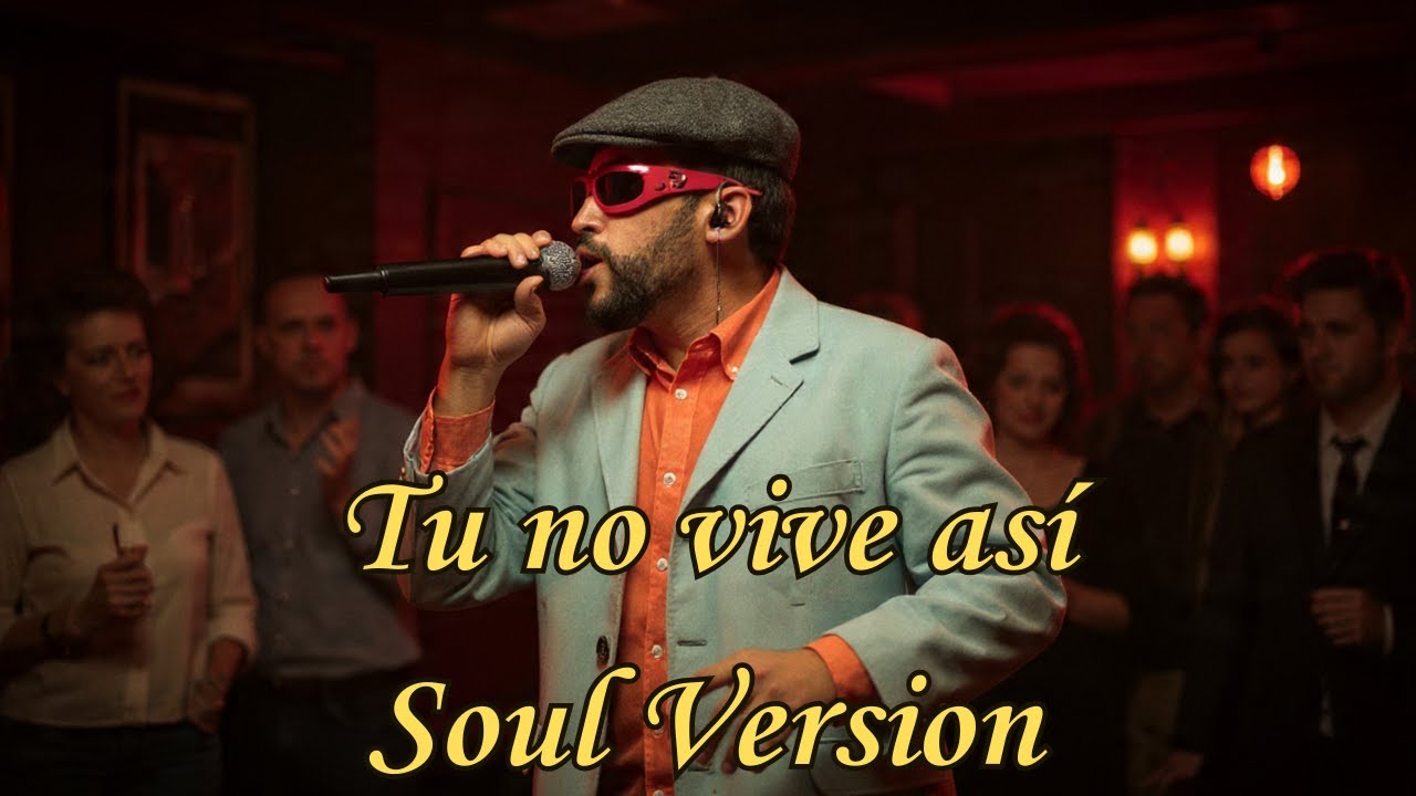 Tu No Vive Así – Soul Version 🎙️ Vintage 1950s Soul Cover | Timeless Old School Vibes
