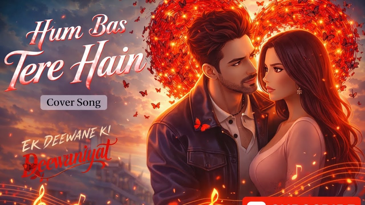 Hum Bas Tere Hain ( Cover Song) - Ek Deewane Ki Deewaniyat | ❤️‍🔥 Song out now