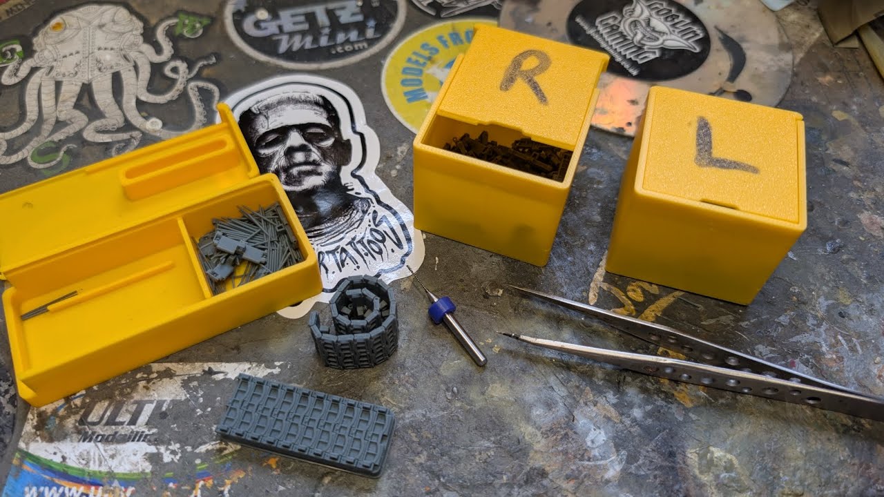 1/35 T66 Resin tracks from Doogs Models. #35scale #scalemodels 