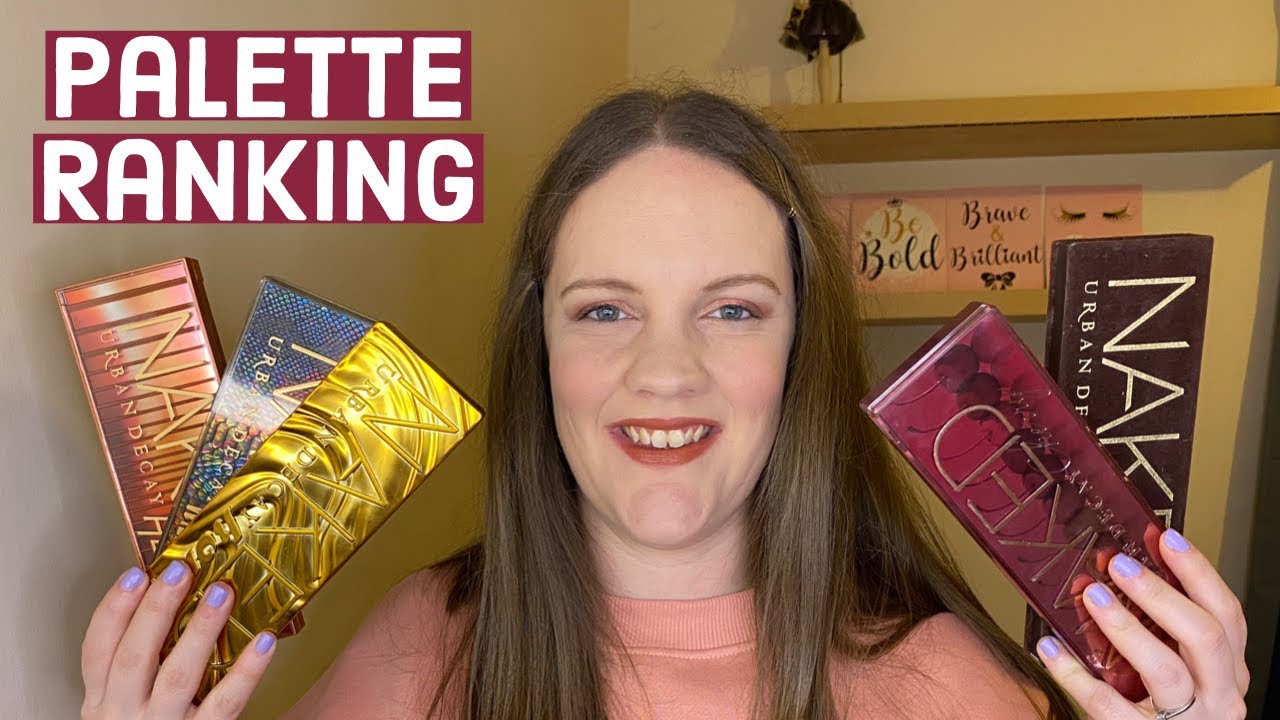 RANKING MY URBAN DECAY NAKED PALETTES // Which Naked Palette is the Best?