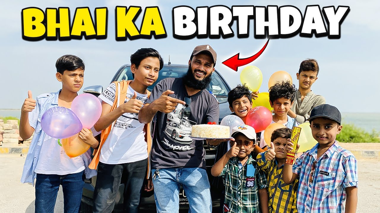 Meri Birthday celebrate karne seaview agyee 🥳 Fahad Bhai Official