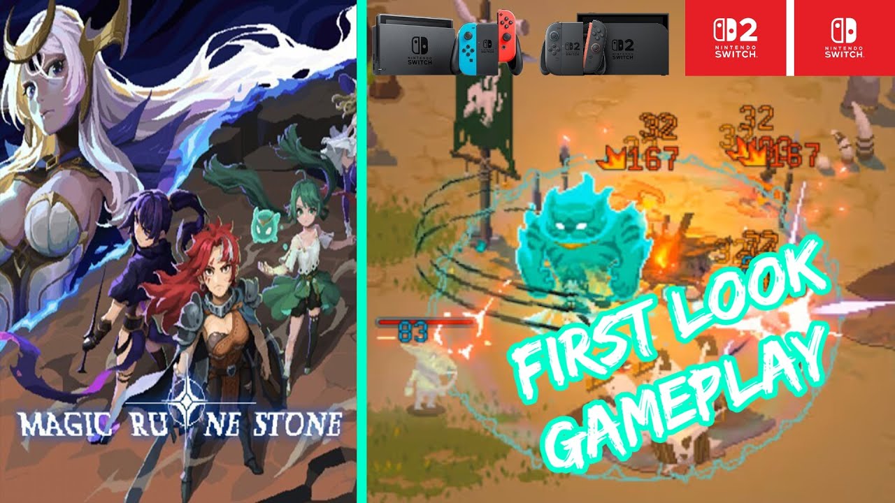 Magic Rune Stone – Nintendo Switch / Switch 2 Gameplay