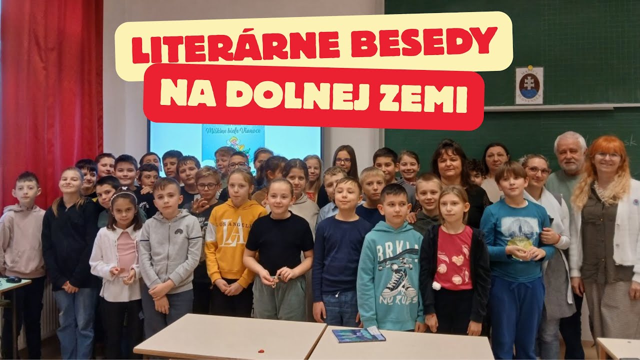 Literárne besedy na Dolnej zemi - Spisovatelia na cestách 2025