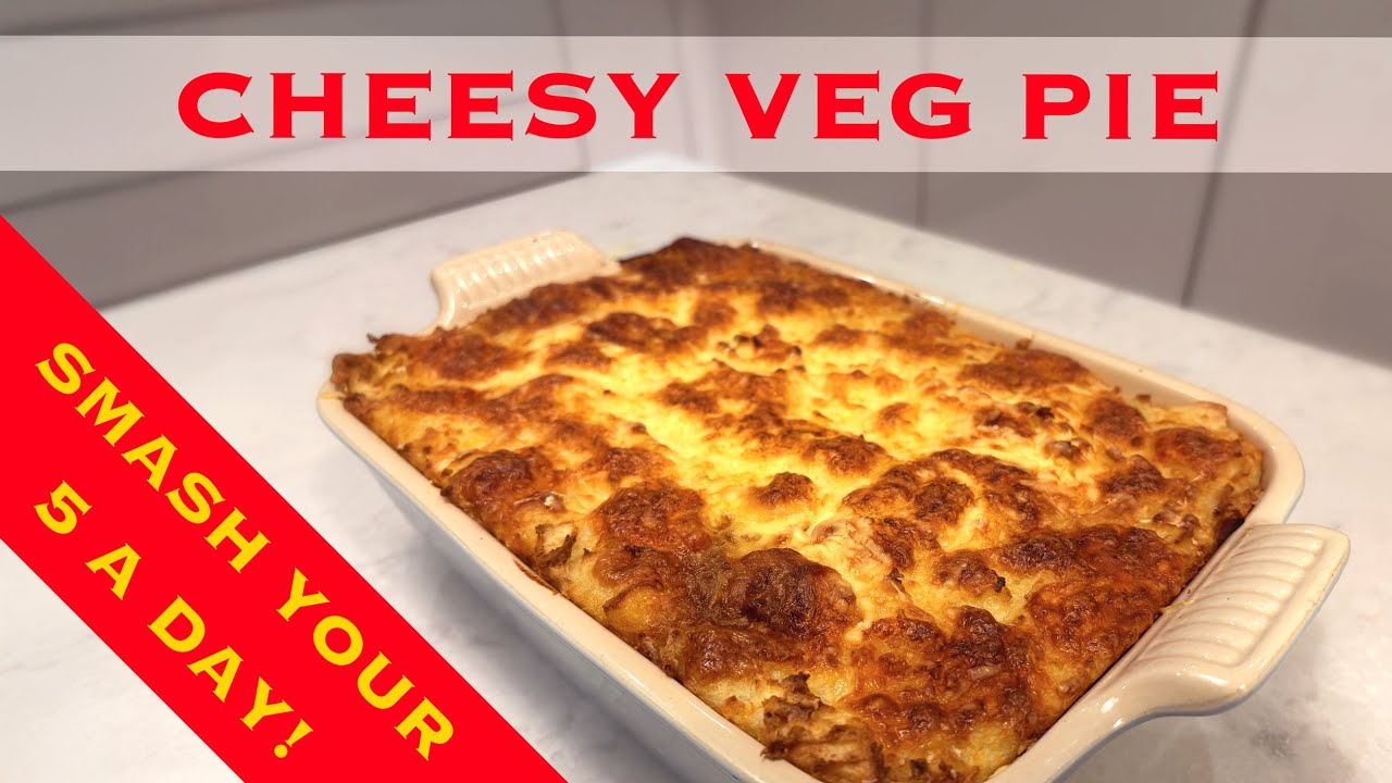 DELICIOUS Vegetarian Cheesy Shepherds Pie |  Student Meals