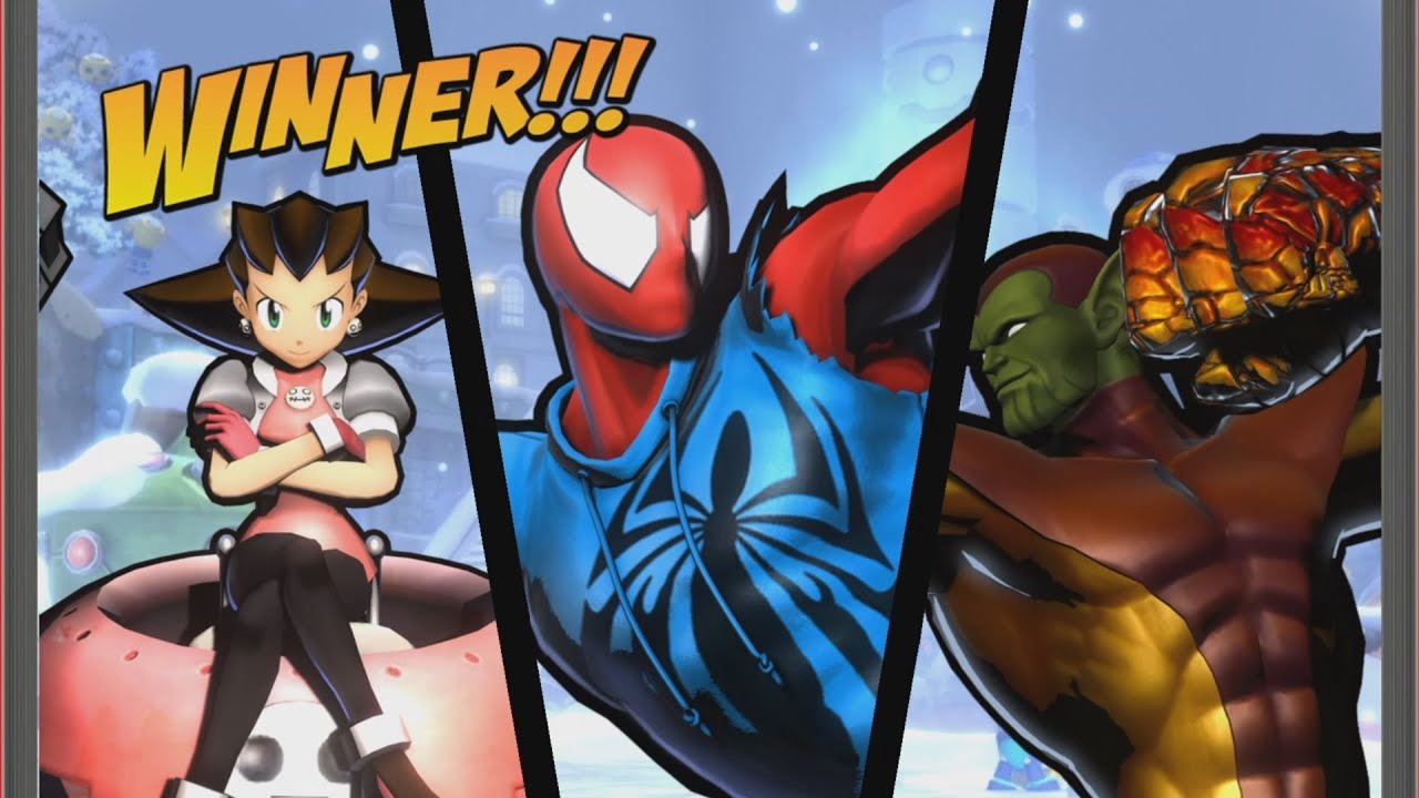 UMVC3 - TRON/SPIDER-MAN/SUPER-SKRULL ONLINE 3!