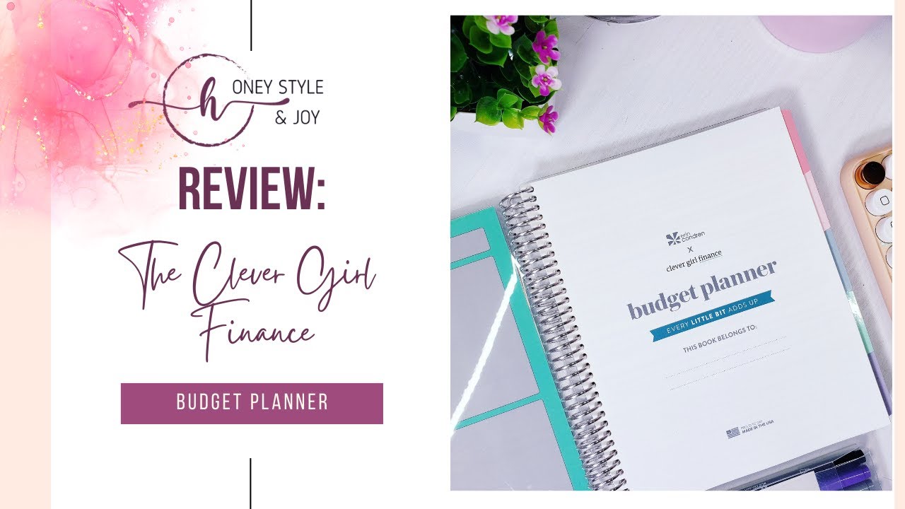 REVIEW • The NEW Clever Girl Finance Budget Planner from Erin Condren!