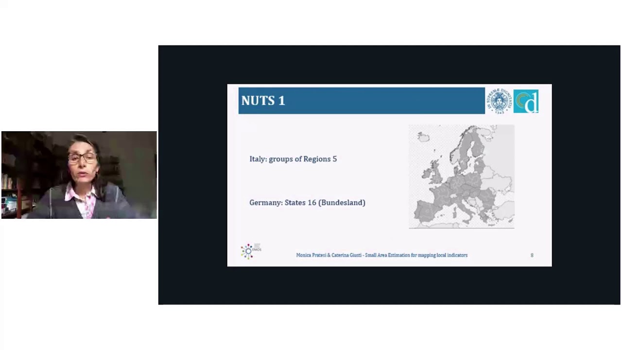 EMOS Webinar 2020 #9 - Small area estimation for mapping local indicators