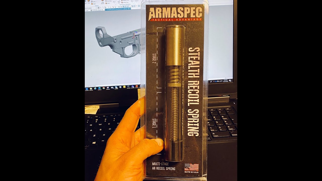 Armaspec SRS vs Mil-Spec buffer system sound comparison