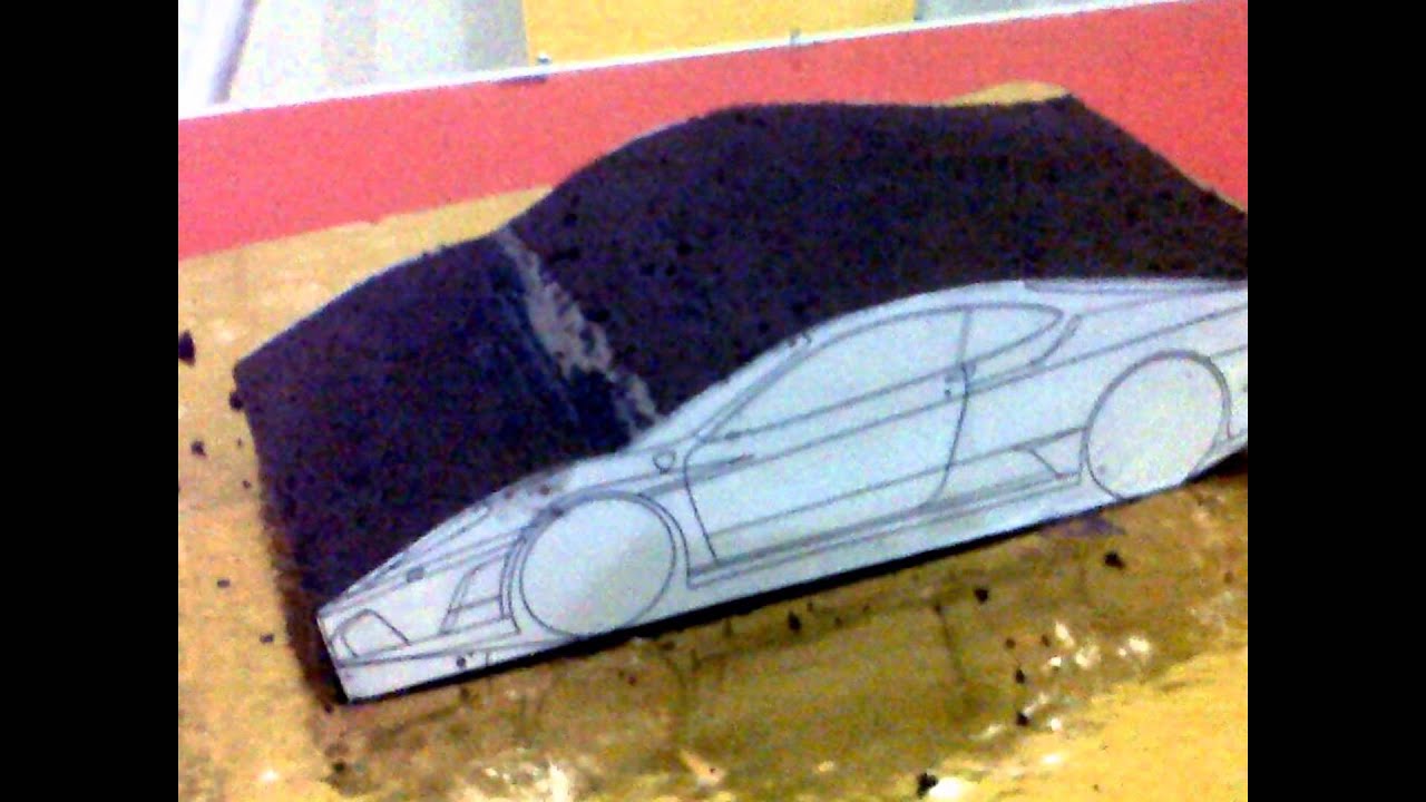 How To Make 3D Sport Car Cake | Tutorial Video | Fondant Cake