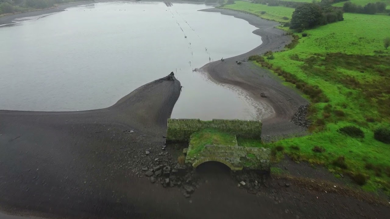 Drowned Mid Cork Railway line reemerges from beneath the water
