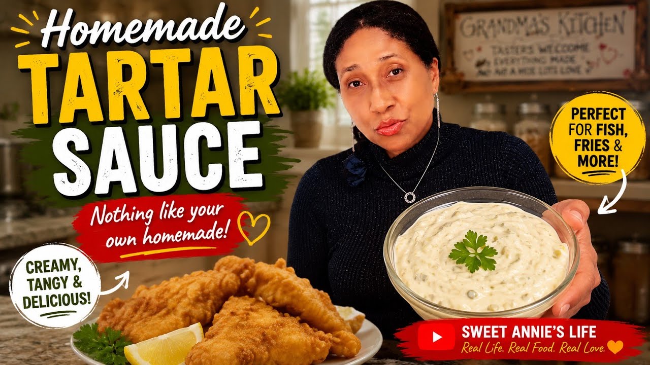 How I made delicious Tartar sauce 😋
