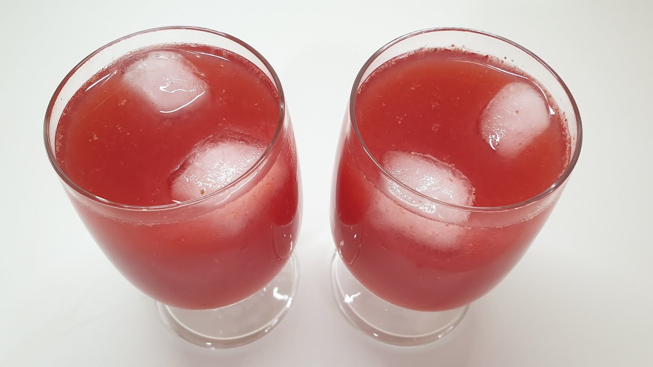 Refreshing Strawberry Juice Recipe