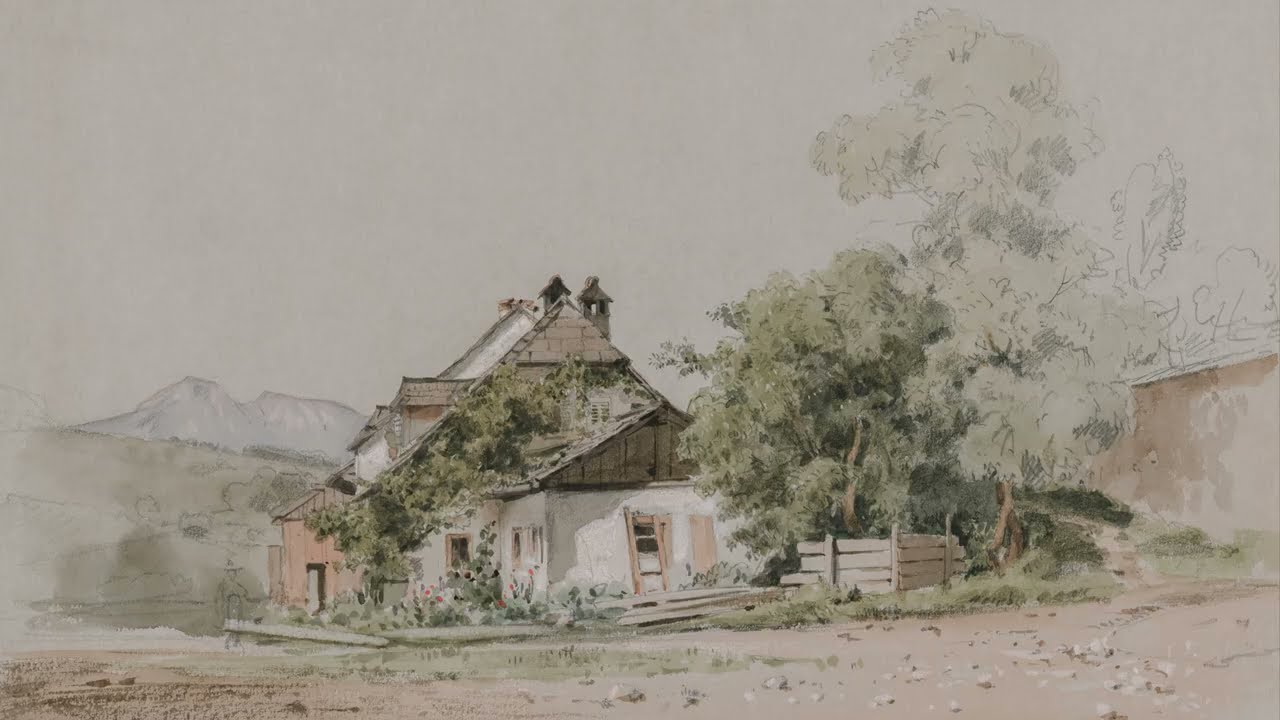 Turn Your TV Into Art | Vintage Watercolour Art Slideshow | 1Hr of 4K HD Paintings