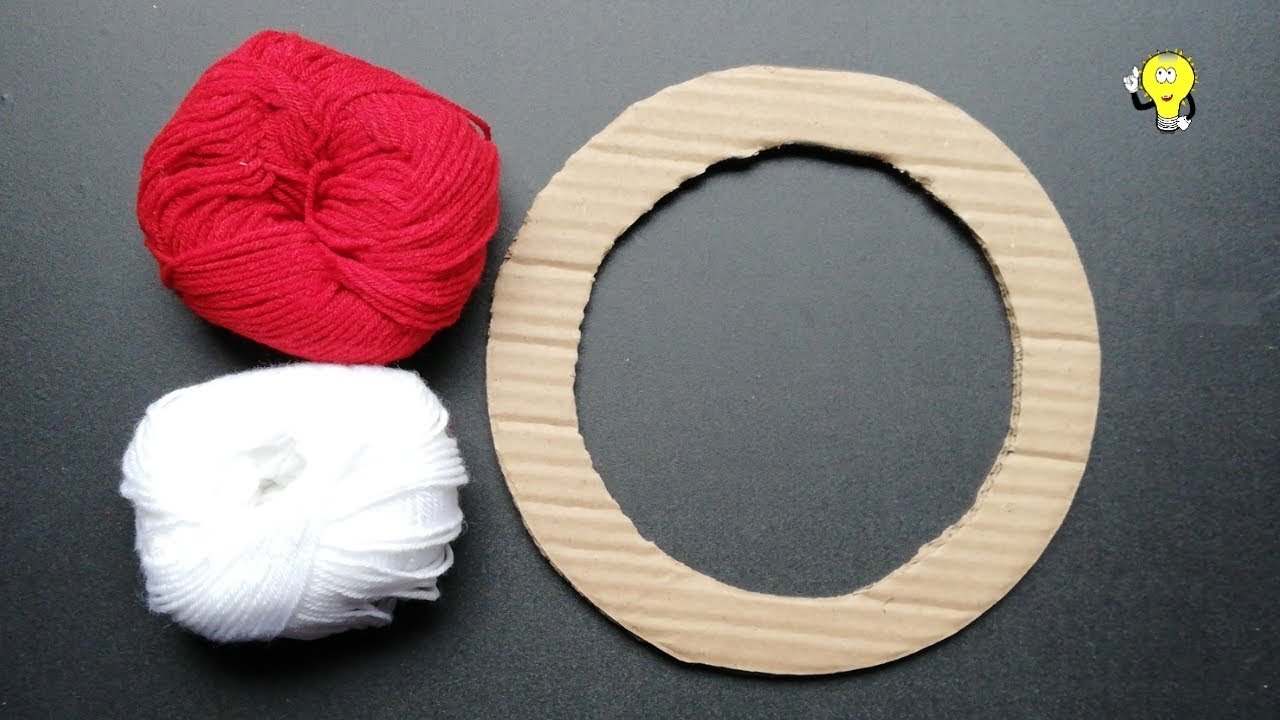 DIY Wall Hanging Out Of Wool - Home Decorating Ideas - Woolen Wall Decoration Ideas