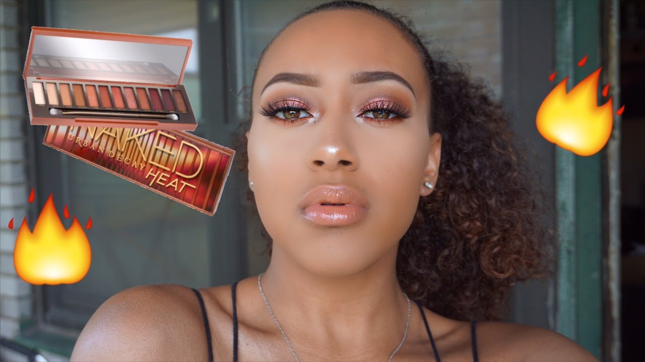 NEW* Urban Decay Naked Heat Palette Tutorial| Fire Or Na?