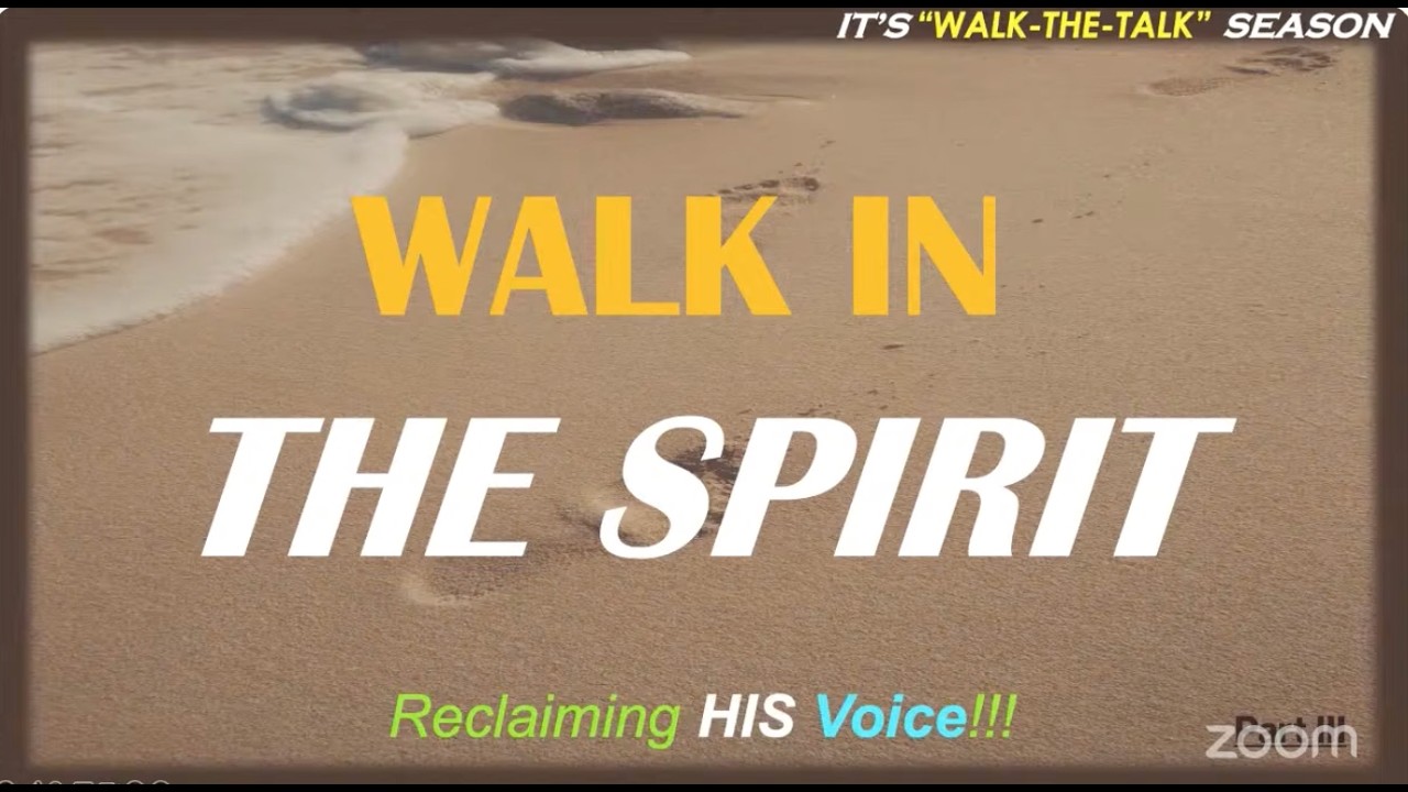 Pastor Ruthven Roy - Walk In The Spirit III - March 7, 2026