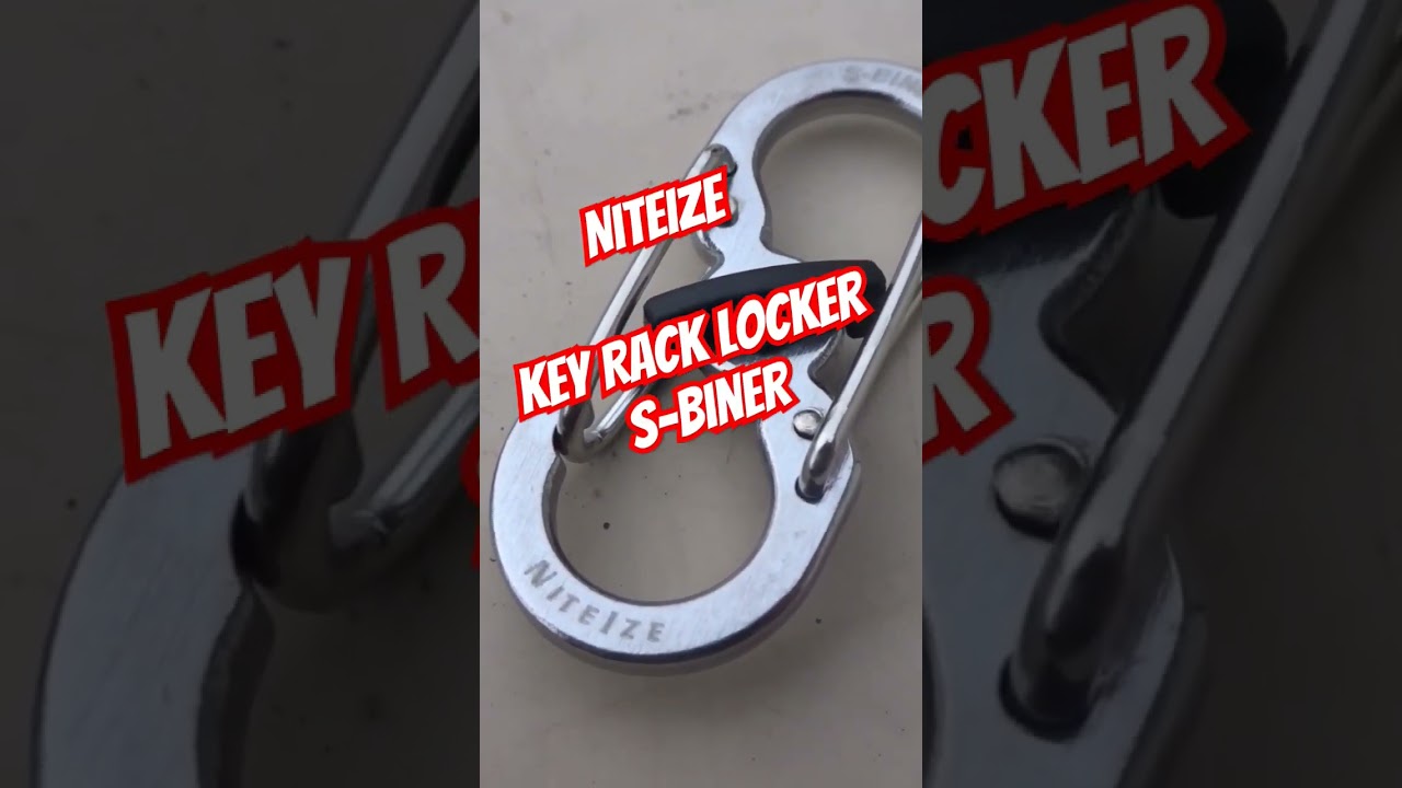NiteIze S- Biner #shortvideo #shorts #short #gear #gears #survivalgear #bushcraftgear #outdoorgear