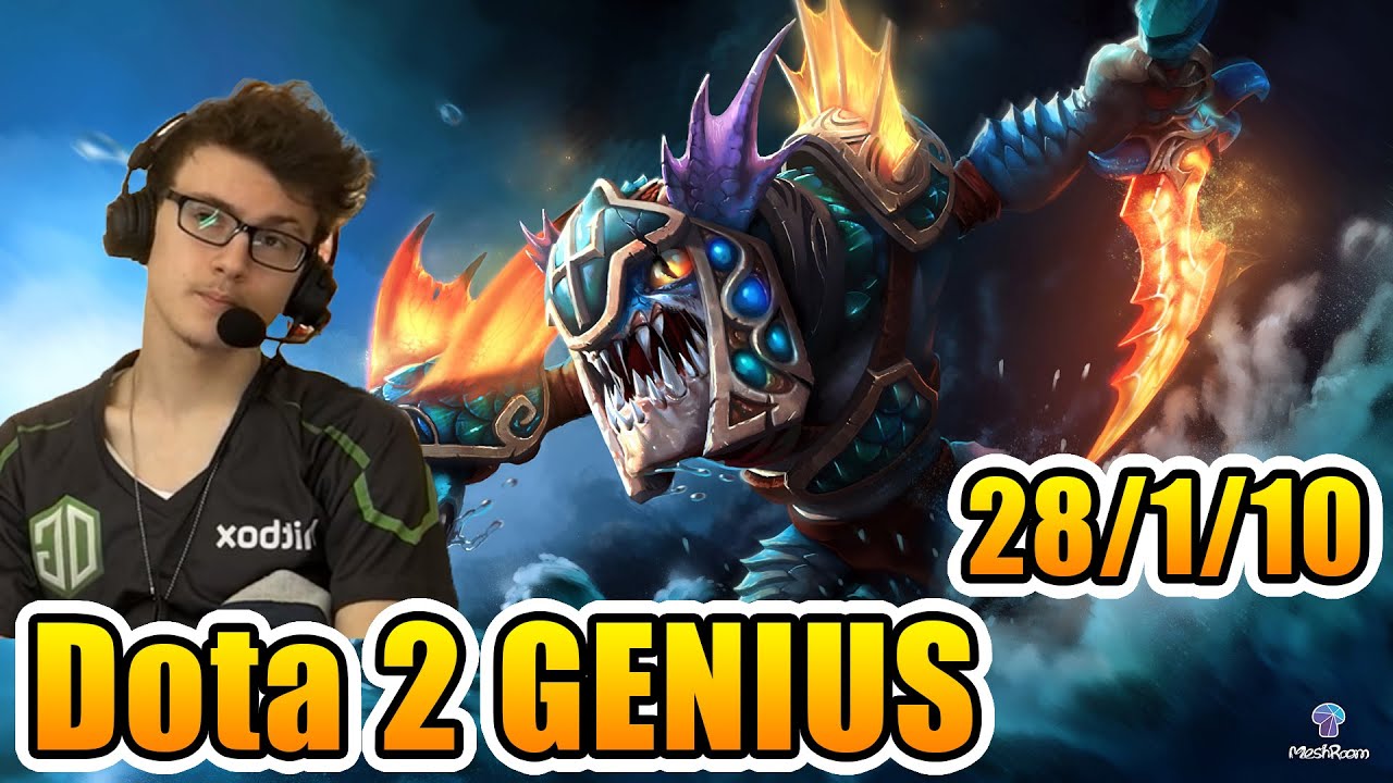 MIracle- Dota 2 [Slark] Ranked Match - AMAZING Dota 2 GENIUS