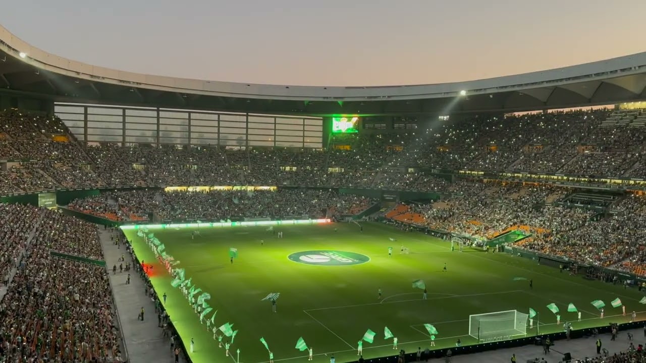 Así fue el espectáculo previo BETIS ALAVÉS estadio La Cartuja