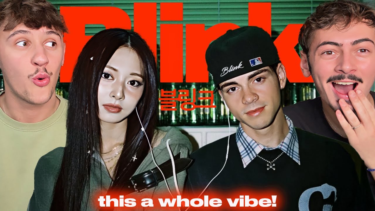 Corbyn Besson & TZUYU (of TWICE) - Blink MV REACTION